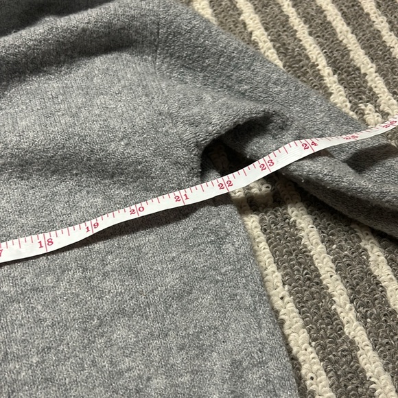 Ruby Moon Long Grey Open Cardigan - Picture 9 of 10